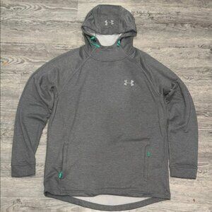 Under Armour Charcoal Hoodie with Teal Details